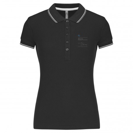 Polo maille piqué Femme BFC