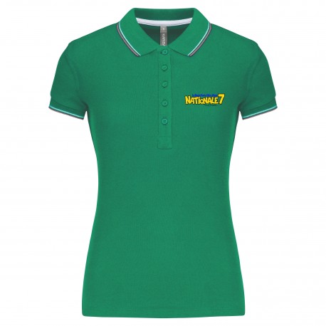 Polo piqué Femme N7