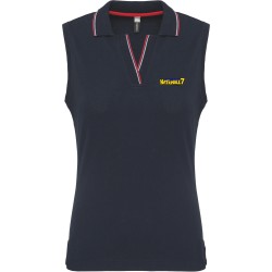 Polo sans manches Femme N7