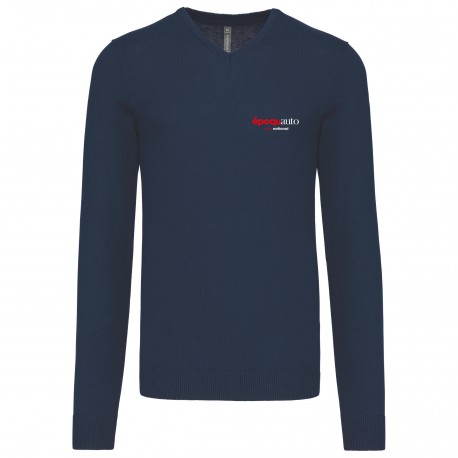 Pull col V Homme Epoqu'Auto – Epoqu'auto