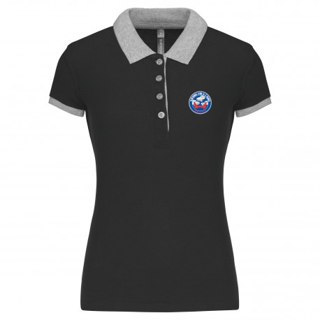 Polo bicolore Femme Honda