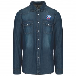 Chemise denim Homme Honda