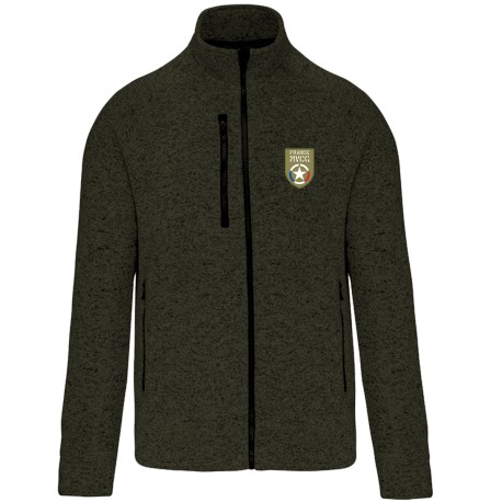 Veste polaire tricotée Homme MVCG