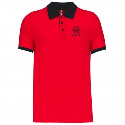 Polo piqué bicolore homme Triumph