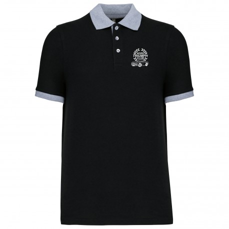 Polo piqué bicolore homme Triumph