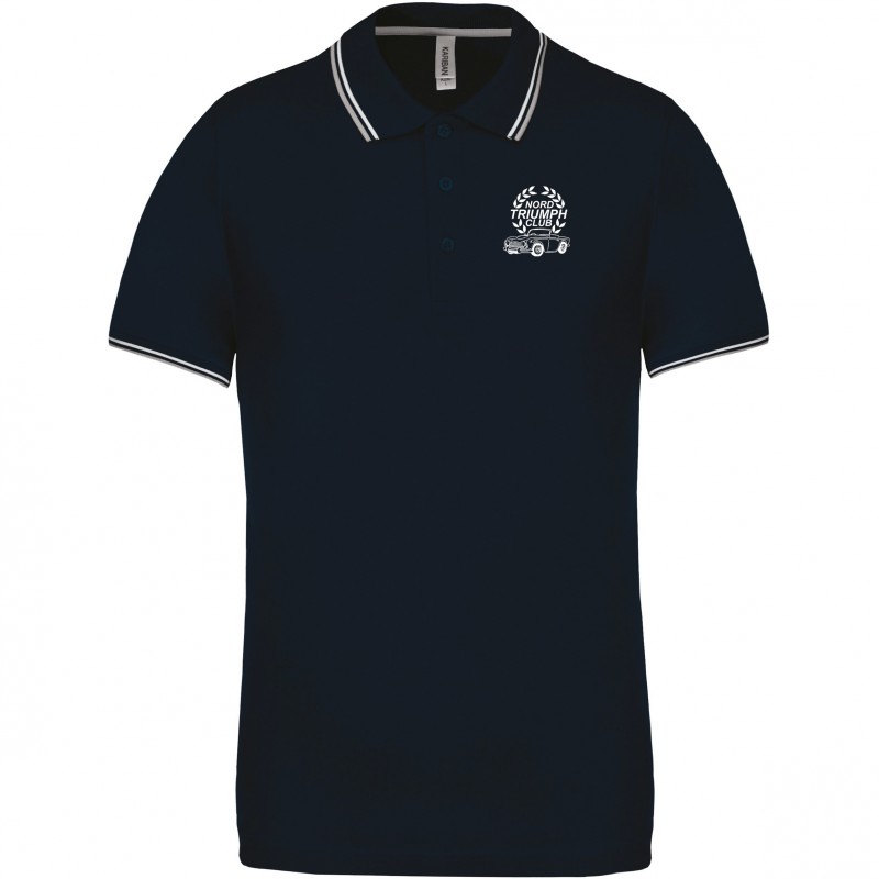 Polo maille sales piquée homme