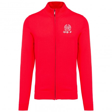 Cardigan zippé homme Triumph