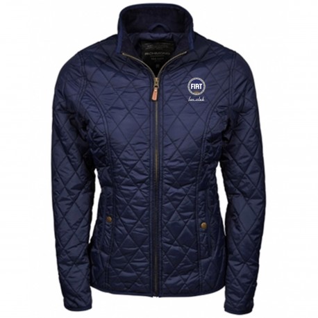 veste matelassée premium femme avec broderie fiat