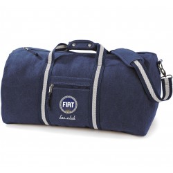 Sac de voyage vintage en toile Fiat