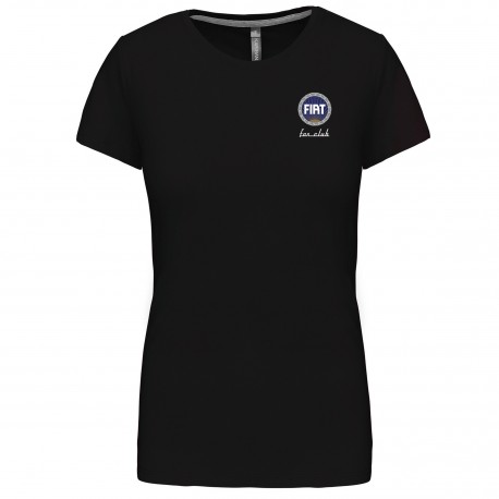 T-shirt col rond manches courtes femme Fiat