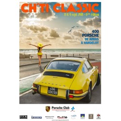 Affiche A4 Ch'Ti Classic 2018 Porsche Club Tourcoing