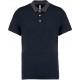 Polo jersey bicolore Homme