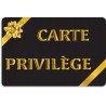 Carte Privilège – Accueil