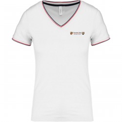 Tee shirt maille piquée Femme Champagne Ardene