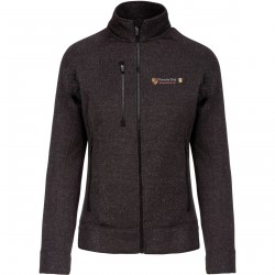 Veste polaire tricotée Chinée Femme Bretagne