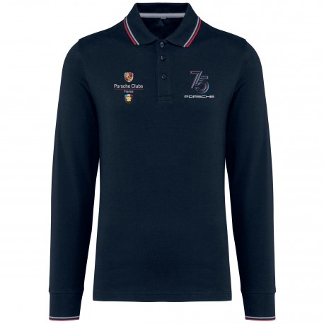 Polo manches longues Homme 75 ans