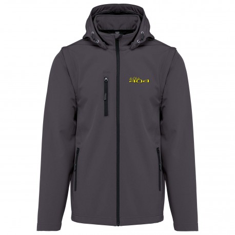 Veste Softshell 3 couches à capuche Le Club 404
