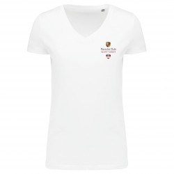 Tee shirt Supima col V Femme PCNC