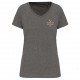 Tee shirt Supima col V Femme PCNC