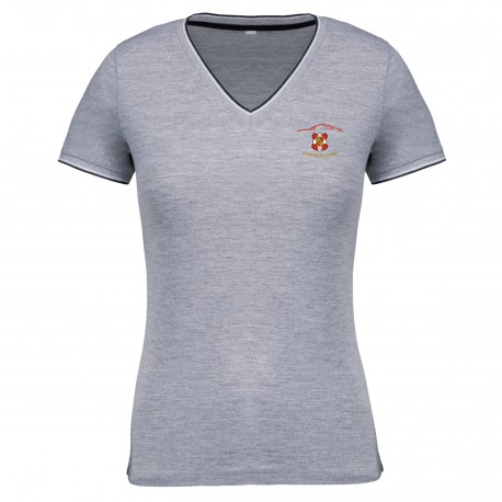 Tee shirt maille piquée Femme Porsche Savoie