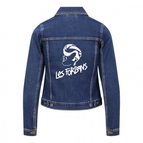 Blouson Jean Denim Femme  "Les Forbans" – Boutique Officielle Les Forbans