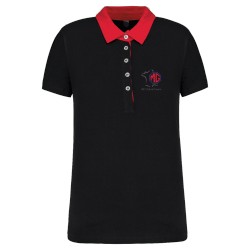 Polo Jersey Bicolore Femme MG