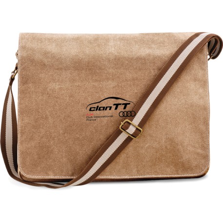 Sac courrier vintage en toile Audi – Clan TT