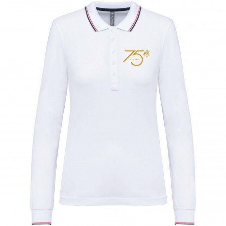 Polo manches longues Femme Anniversaire Lotus – Lotus