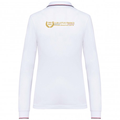 Polo manches longues Femme Anniversaire Lotus – Lotus