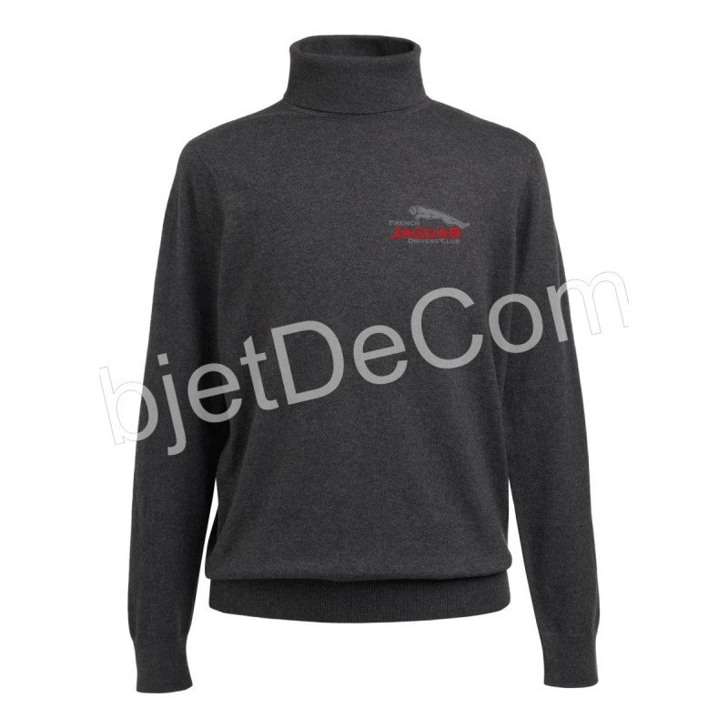 Pull col roulé Merino Homme Jaguar