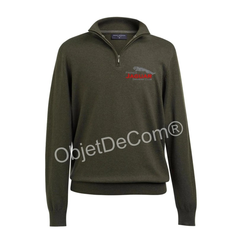 Pull col camionneur Merino Homme Jaguar
