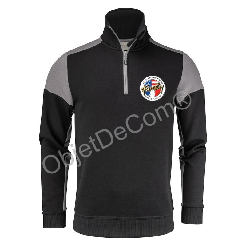 Polo bicolore Homme Corvette – Club Corvette Family
