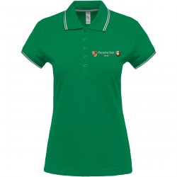 Polo contrasté  femme Centre