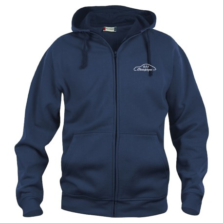 Sweat capuche zippé Homme Champagne
