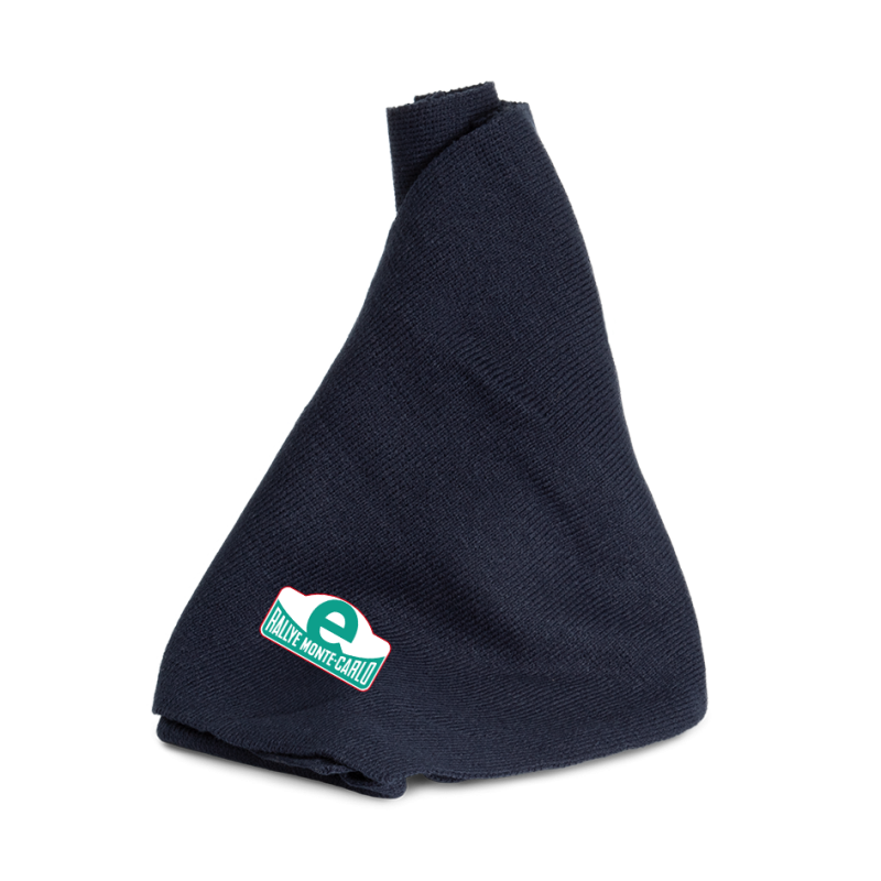 Echarpe en tricot E Rallye Monte-Carlo – Réseau Eborn & E Rallye Monte-Carlo