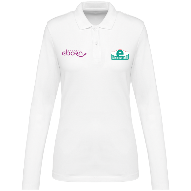 Polo manches longues Femme E-Rallye Monte-Carlo