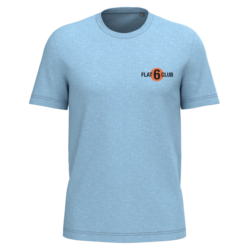 Tee shirt Bio 190gr Unisexe Flat6 Club