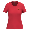 Tee shirt Col V Femme Flat6 Club