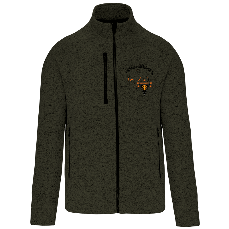 Veste polaire tricotée Femme MVCG Touraine Mémoire 44 – MVCG Touraine Mémoire 44