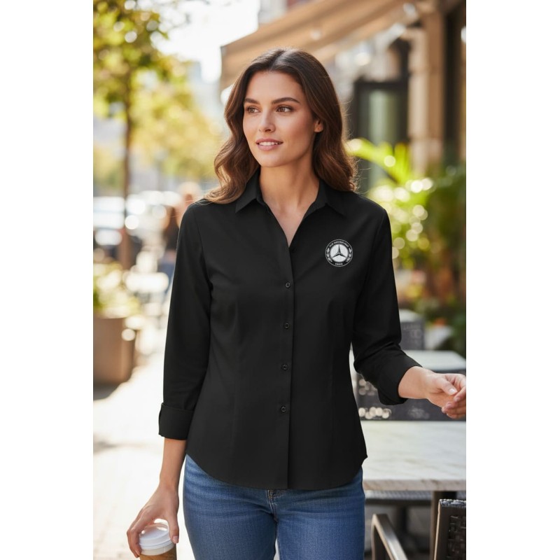 Pull col V femme Mercedes – Club Mercedes-Benz France
