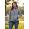 Veste zippée chinée femme Mercedes – Club Mercedes-Benz France