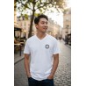 Tee shirt Supima col V Homme Mercedes