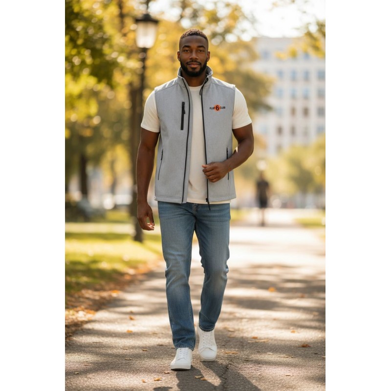 Bodywarmer softshell Homme Flat6 Club