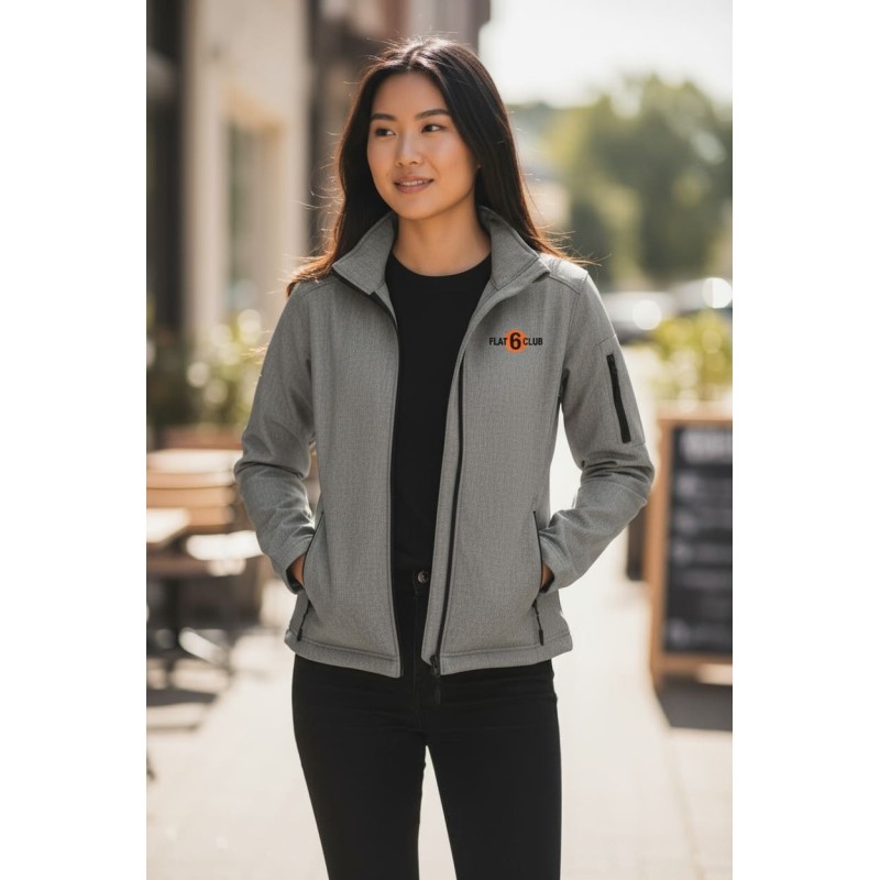 Veste softshell Femme Flat6 Club