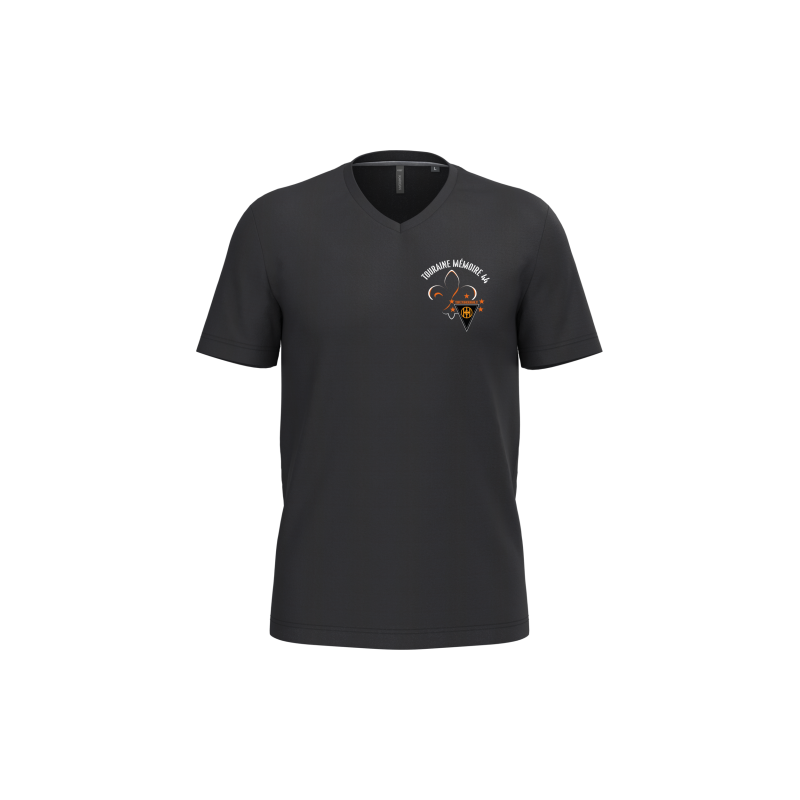 Tee shirt Col V Homme MVCG Touraine Mémoire 44