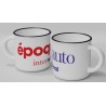 Mug en acier émaillé Epoqu'Auto – Accueil