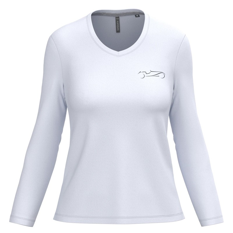 Tee shirt Col V Femme Morgan – Morgan Club de France