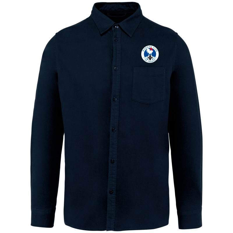 Chemise écoresponsable en flanelle Homme Morgan