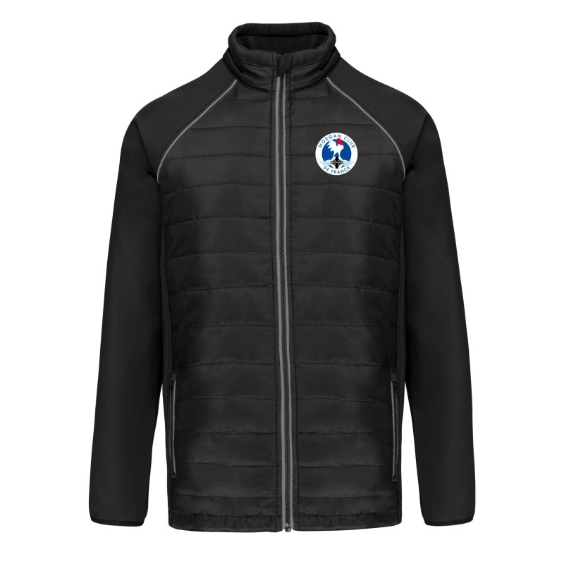 Veste bi-matière unisexe Morgan