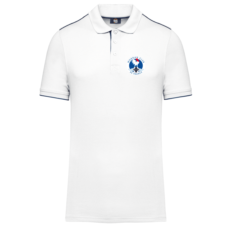 Polo contrasté Homme Morgan – Morgan Club de France